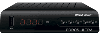 Эфирный/спутниковый ресивер World Vision Foros Ultra DVB-T2/S2 Эфирный/спутниковый ресивер World Vision Foros Ultra DVB-T2/S2