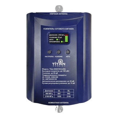 Комплект репитера Старт 900E/3G (Titan-900/2100/Nitsa-5)